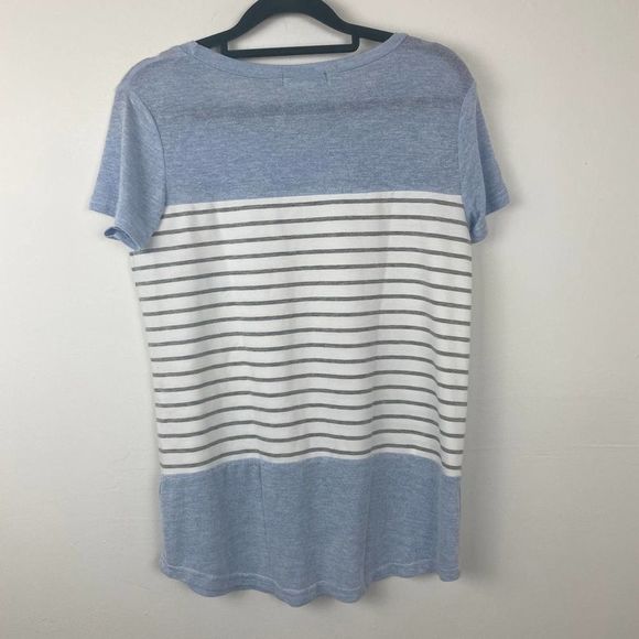 Vemvan blouse size S color blue, white - Picture 3 of 3